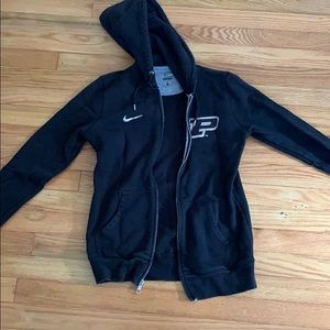 Nike purdue zip up